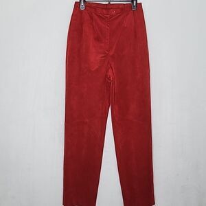 Vintage 60s 70s Lilli Ann Suede Trousers Union Made